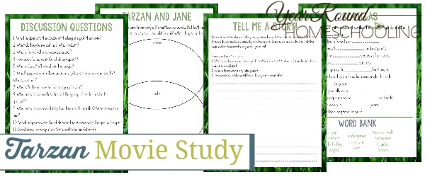 tarzan movie study, tarzan study, tarzan movie