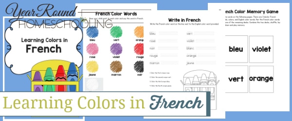 colors french, french colors, learning colors in french, learning colors french, colors in french