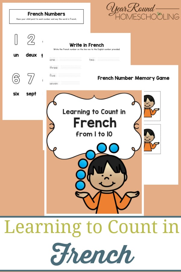 learning to count in french, learning count french, french count, count french