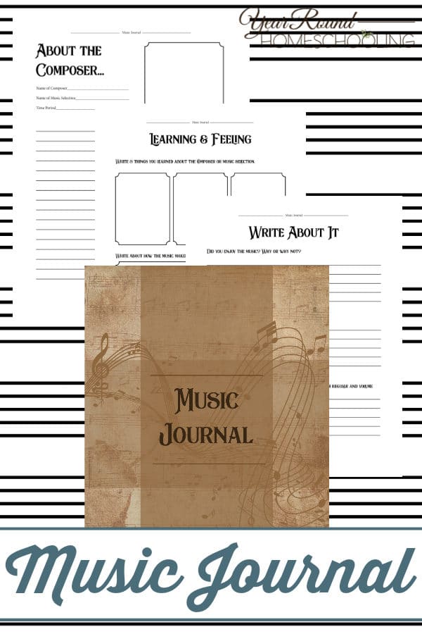 music journal, charlotte mason music journal, music journal charlotte mason