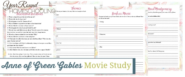 anne of green gables movie study, anne of green gables movie, anne of green gables study, anne of green gables literature, anne of green gables