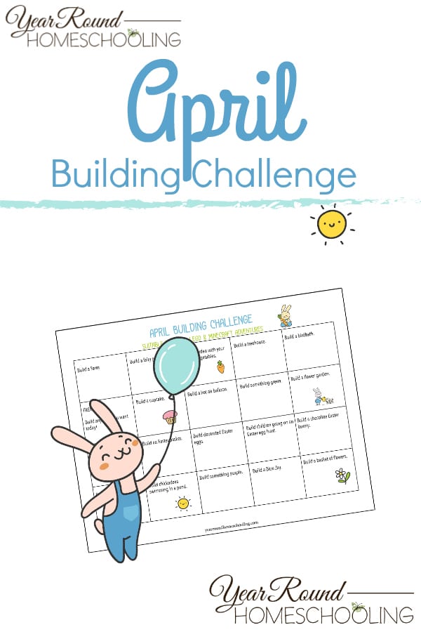 april building challenge, building challenge, lego building challenge, minecraft building challenge, lego building adventure, minecraft building adventure