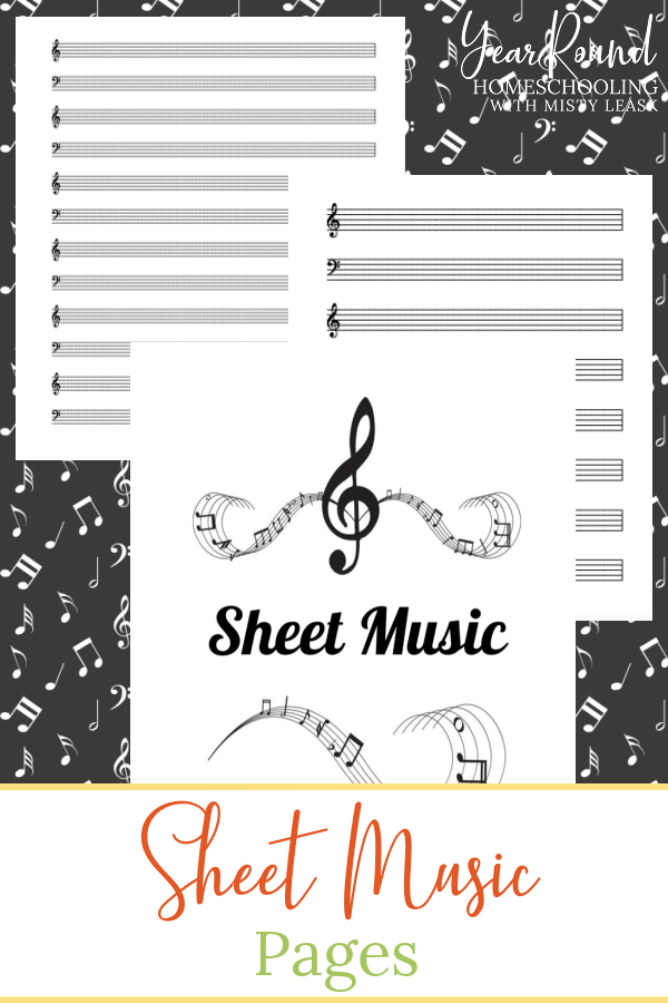 sheet music pages, blank sheet music, sheet music