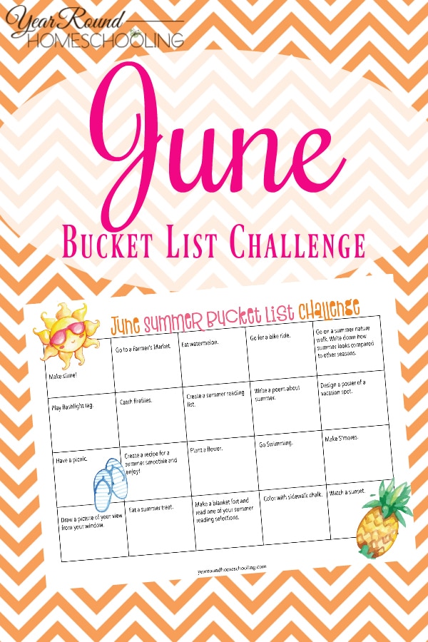 summer bucket list, summer bucket list challenge, june challenge, summer challenge