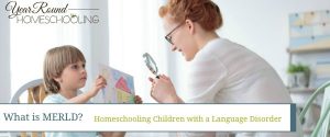 MERLD, language disorder, special needs, homeschooling special needs, special needs homeschool, MERLD homeschool, homeschooling MERLD