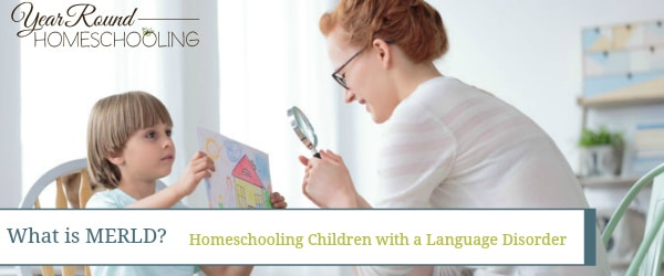 MERLD, language disorder, special needs, homeschooling special needs, special needs homeschool, MERLD homeschool, homeschooling MERLD