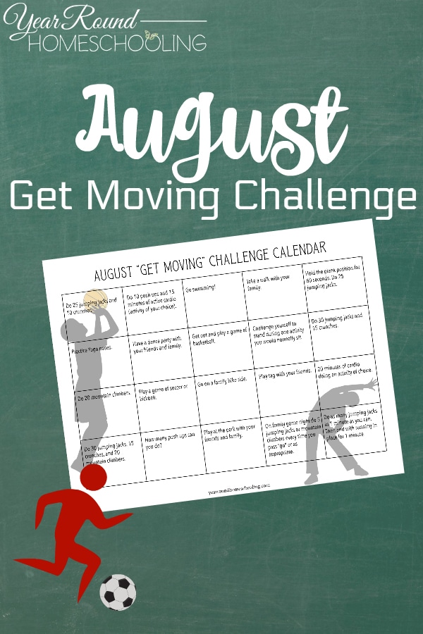 august get moving challenge, get moving challenge, get moving, august challenge