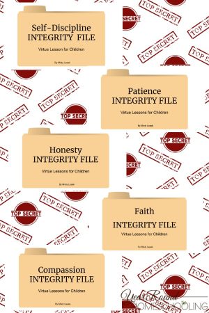 Integrity Files: Virtue Lessons for Kids Set