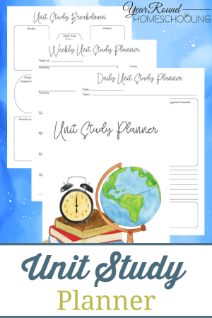 Unit Study Planner Pack