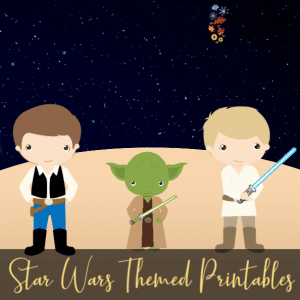 Star Wars Themed Printables