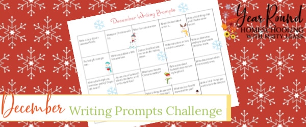 december challenge, december calendar, december writing prompts challenge, december writing challenge, december writing calendar