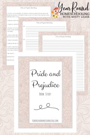 Pride and Prejudice Book Study Pack