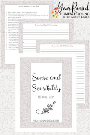 Sense and Sensibility BBC Movie Study Pack