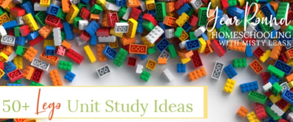 lego unit study, lego unit study ideas, lego unit