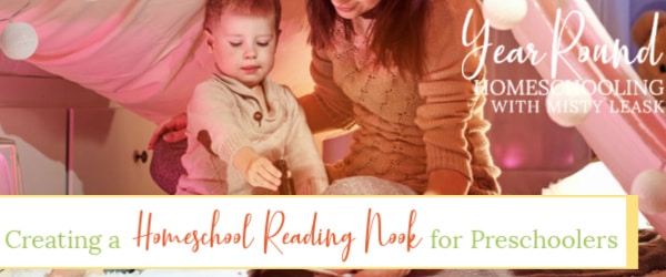 creating a homeschool reading nook for preschoolers, homeschool reading nook for preschoolers, homeschool reading nook for preschool, homeschool reading nook, homeschool preschool reading nook, preschool reading nook