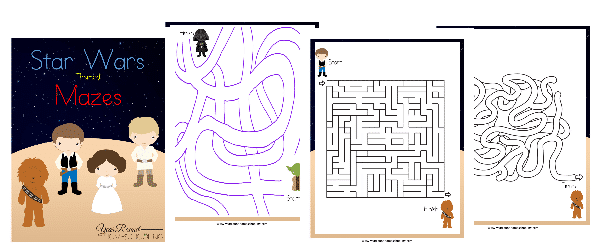 star wars mazes pack year round homeschooling