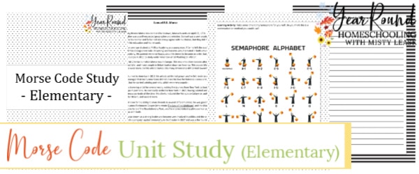 elementary morse code unit study, morse code unit study, morse code elementary unit study, morse code unit, morse code study