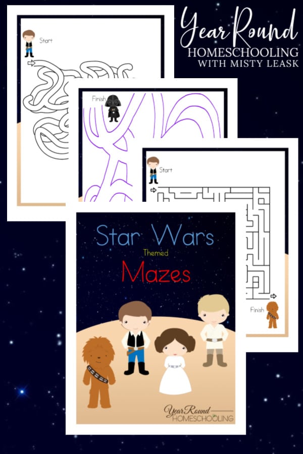 star wars mazes, star wars maze