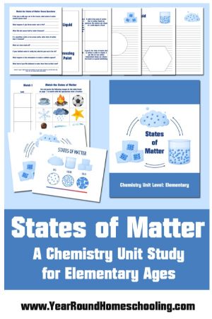 States of Matter Unit Study Pack