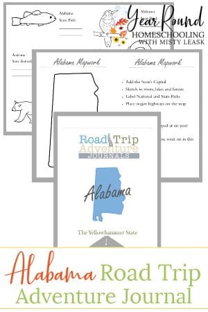 Alabama Road Trip Adventure Journal