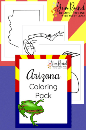 Arizona Coloring Pages Pack