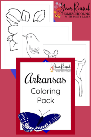 Arkansas Coloring Pages Pack