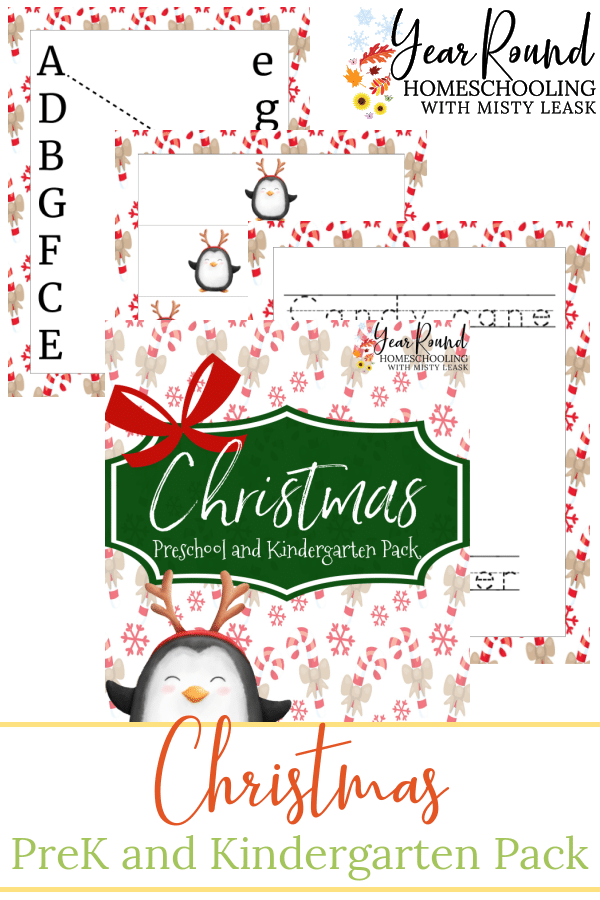 Christmas PreK and Kindergarten Pack, Christmas PreK Pack, Christmas Preschool Pack, Christmas Kindergarten Pack