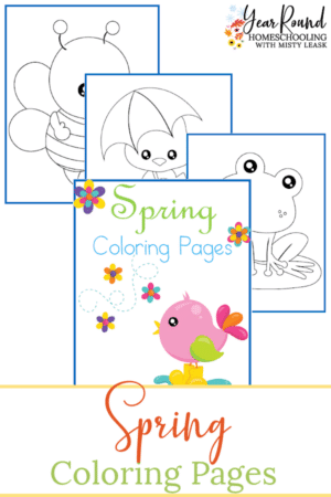 Spring Coloring Pages