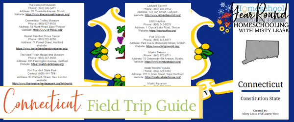 connecticut field trip guide, field trip guide connecticut, fields trips connecticut, connecticut field trips