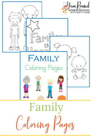 Family Coloring Pages