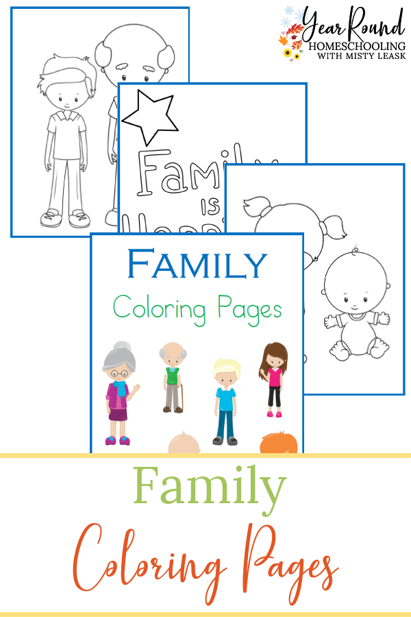 family coloring pages, family coloring, family color