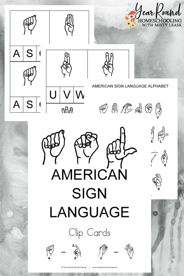 american sign language clip cards, clip cards american sign language, asl clip cards, clip cards asl