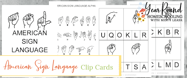 american sign language clip cards, clip cards american sign language, asl clip cards, clip cards asl