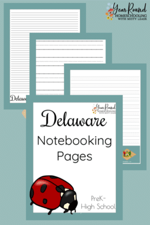 Delaware Notebooking Pages Pack