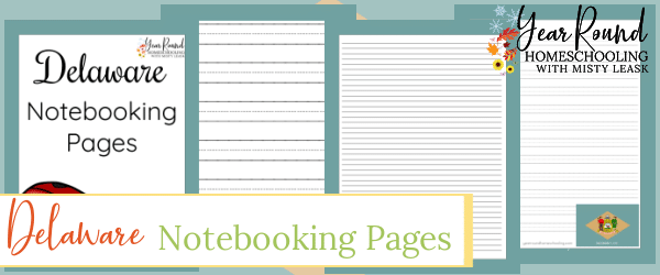 delaware notebooking pages, notebooking pages delaware, delaware notebooking