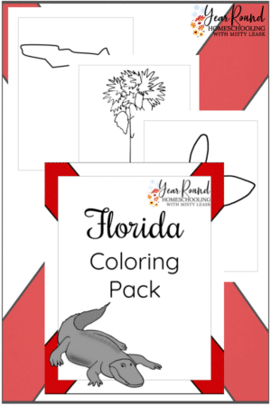 Florida Coloring Pages Pack