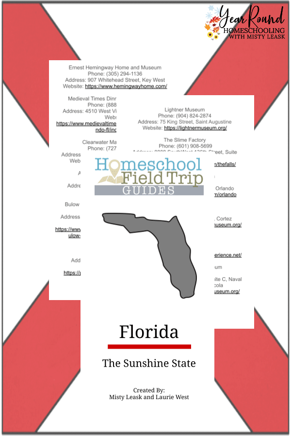 florida field trip guide, field trip guide florida