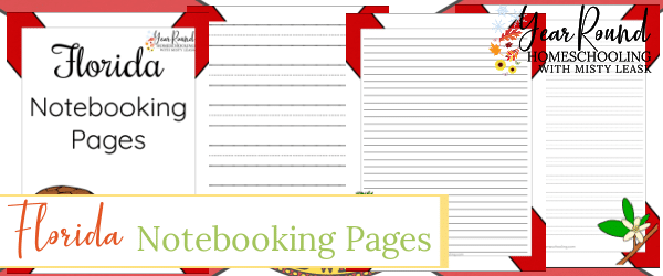 notebooking pages florida, florida notebooking, florida notebooking pages,