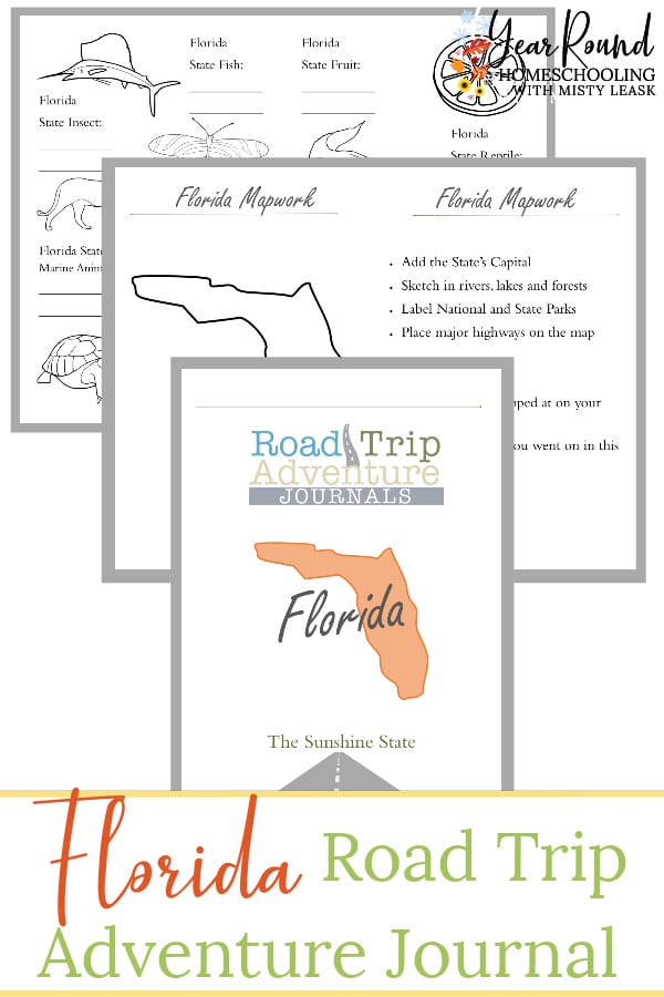 florida road trip journal, florida journal, journal florida, road trip journal florida
