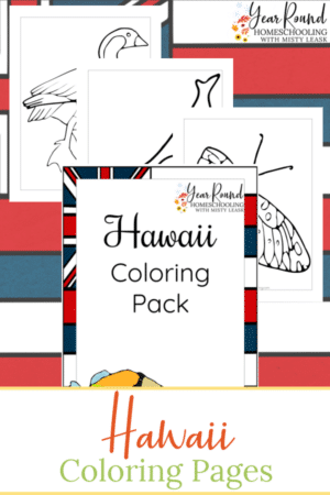 Hawaii Coloring Pages Pack