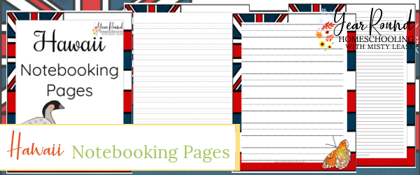 hawaii notebooking pages, notebooking pages hawaii, hawaii notebooking, notebooking hawaii