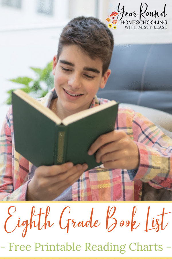 Eighth Grade Book List Year Round Homeschooling