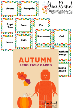 Fall Lego Task Cards Pack