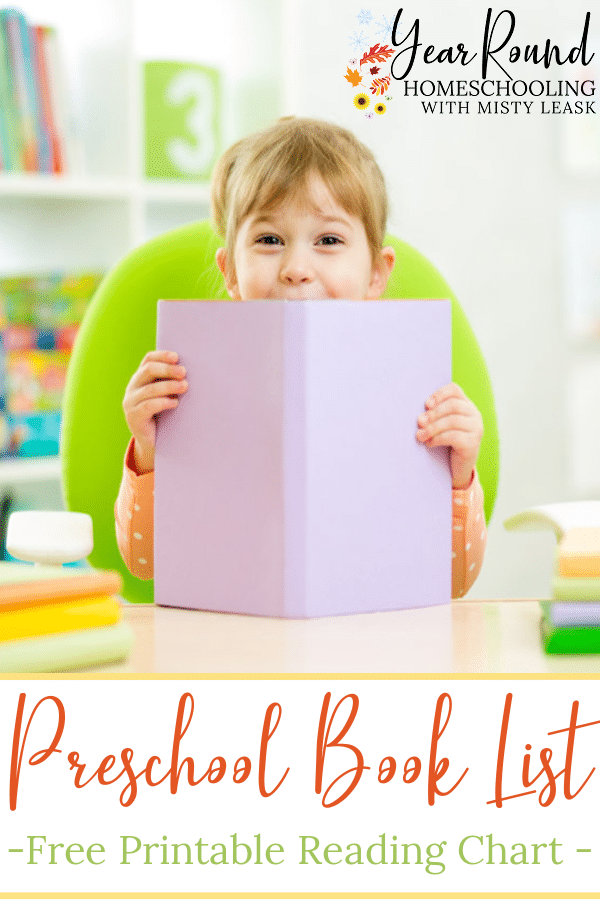 preschool book list, book list for preschoolers, book list for preschool, preschoolers book list