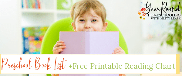 preschool book list, book list for preschoolers, book list for preschool, preschoolers book list