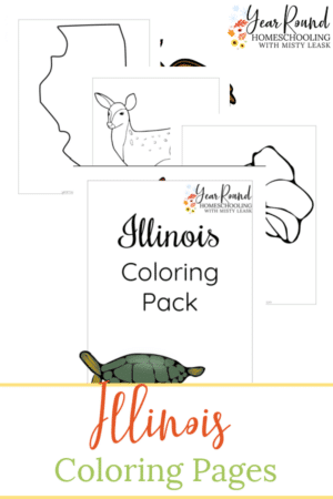 Illinois Coloring Pages Pack