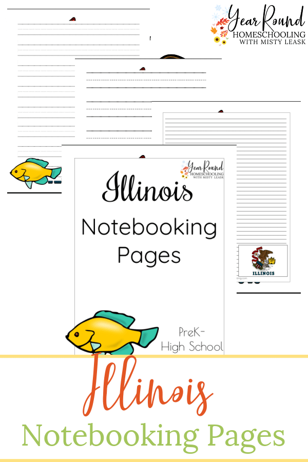 illinois notebooking pages, notebooking pages illinois, illinois notebooking, illinois notebook