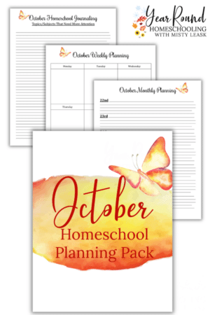 October Planning Pack