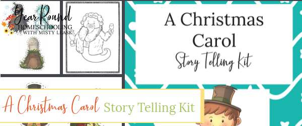 christmas carol, christmas carol story telling kit, story telling kit christmas carol, christmas carol storytelling, storytelling christmas carol