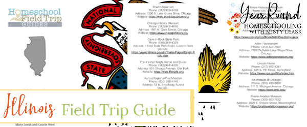illinois field trip guide, field trip guide illinois, field trips in illinois